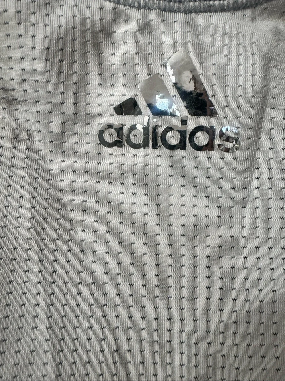 Adidas integrated 5-padded 2-tone football compression shirt worn under pads